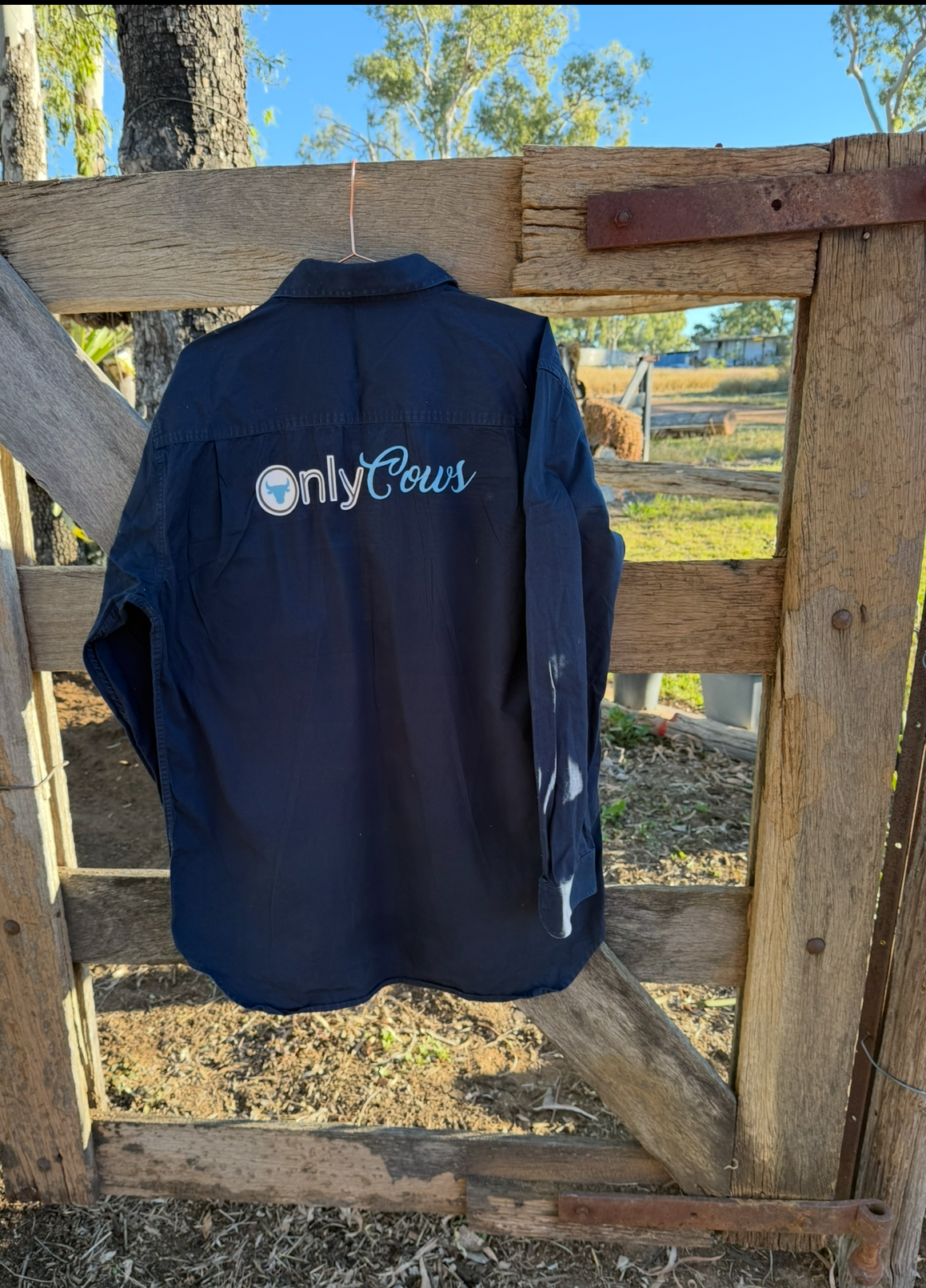 "Only Cows" Work Shirt