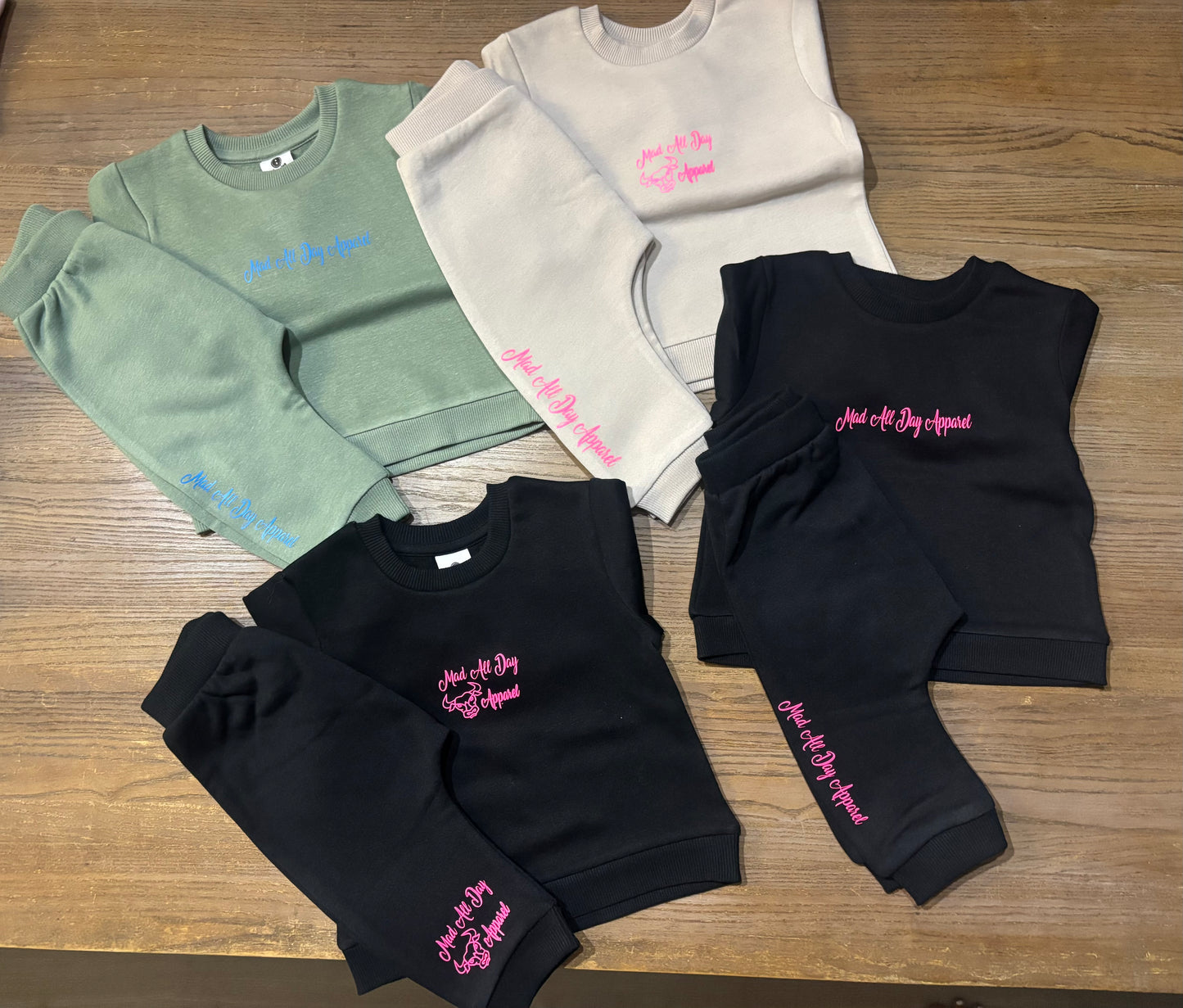 Kids Mad all Day Apparel Track Pants & Jumper