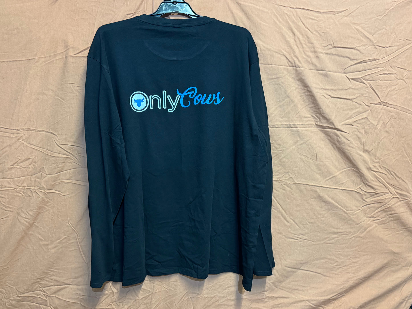 Only Cows Long Sleeve Shirt "Blue"