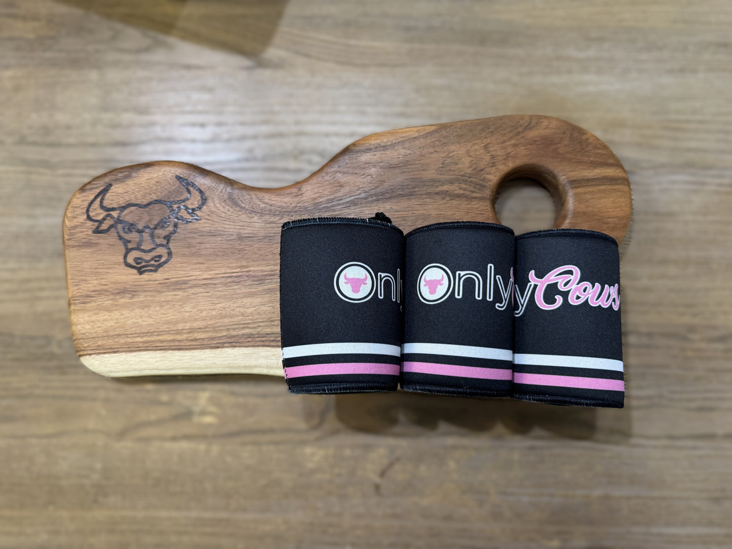 Pink " Only Cows" Cooler