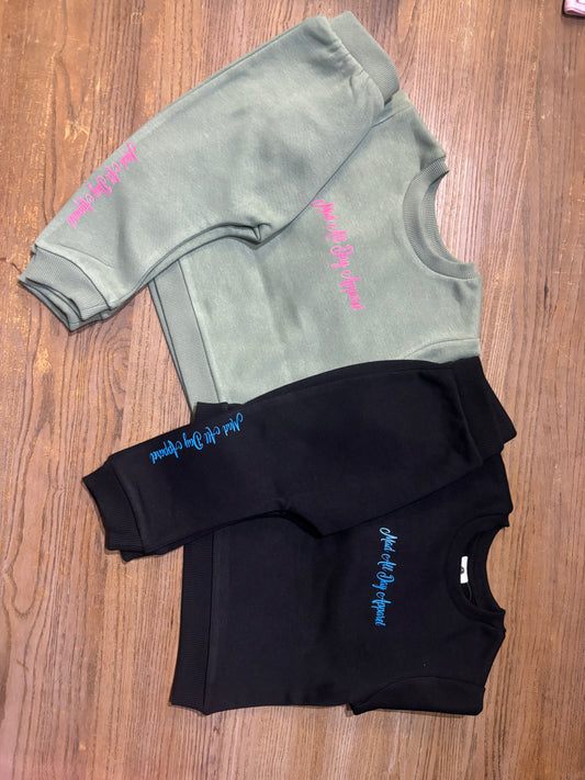 Kids Mad all Day Apparel Track Pants & Jumper